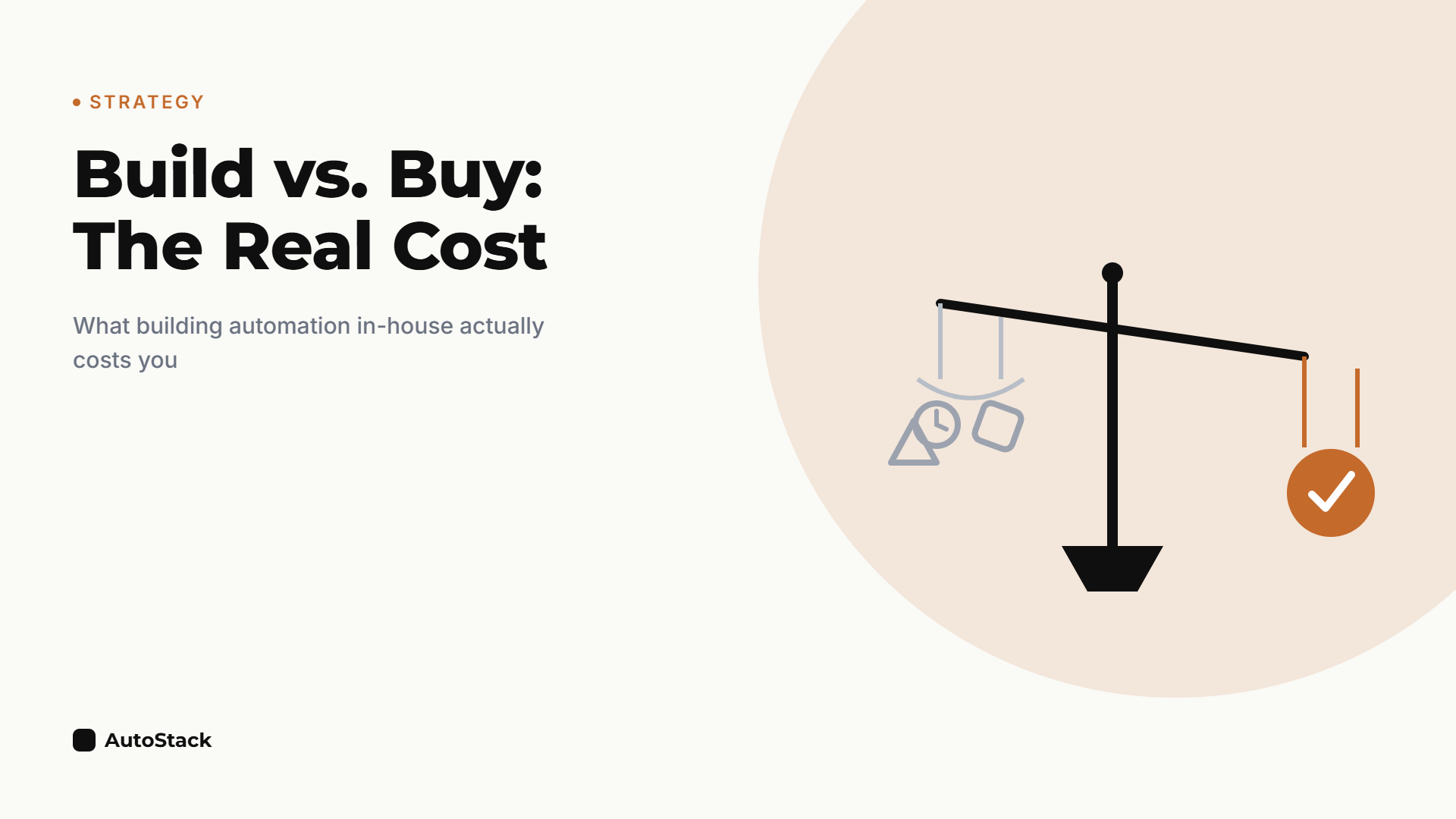 Build vs. Buy: The Real Cost of Building Workflow Automation In-House