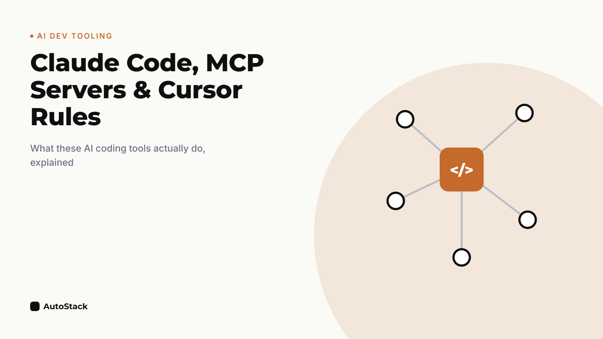 Claude Code, MCP Servers, and Cursor Rules: What These AI Coding Tools Actually Do