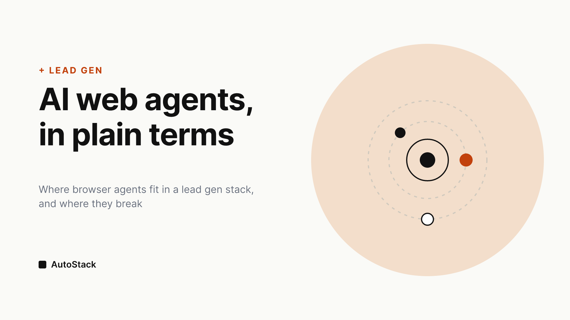 AI Web Agents for Lead Generation: Where They Fit in Your Stack