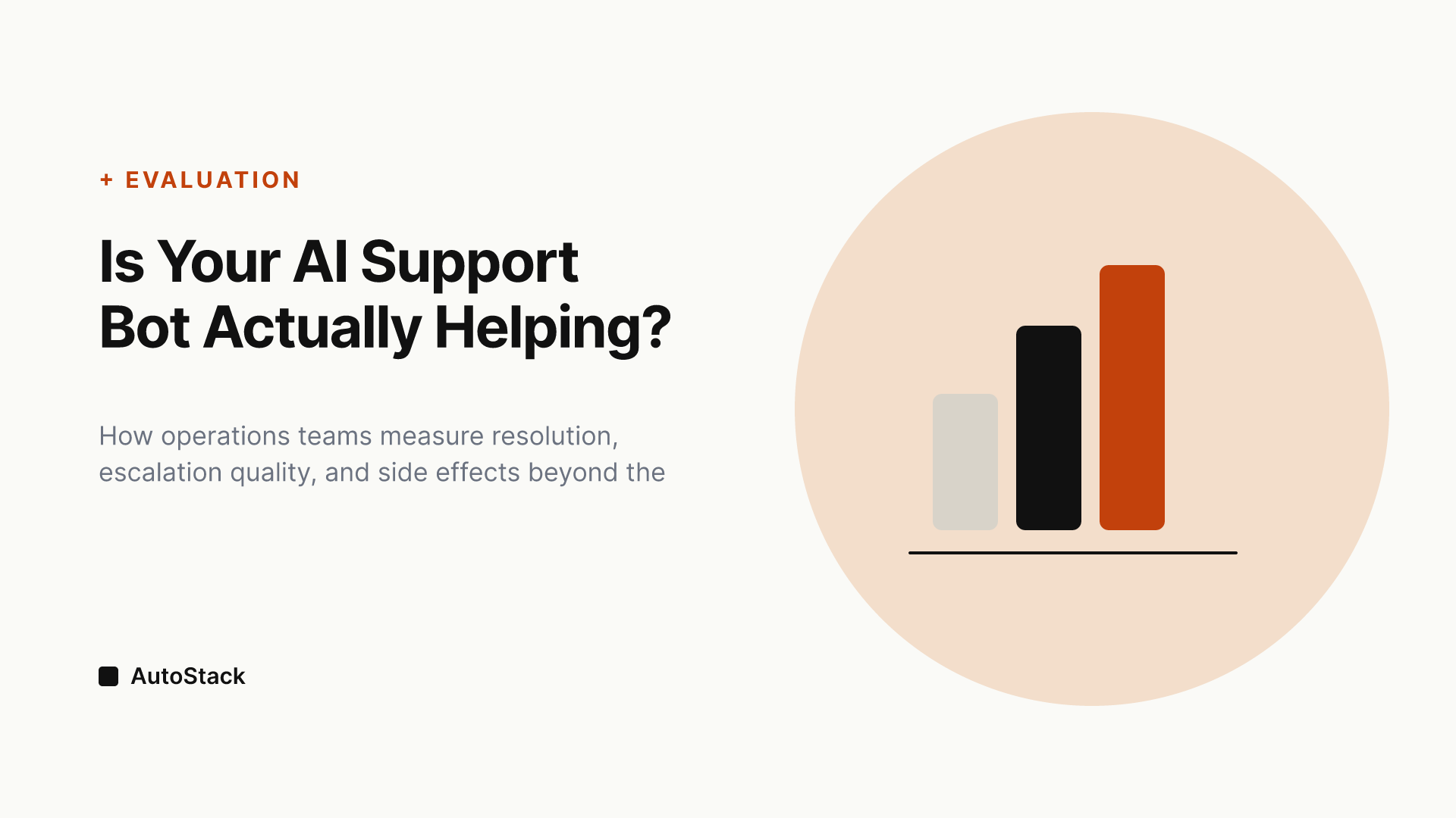 Evaluating AI Customer Support: How to Tell If the Bot Is Doing the Job