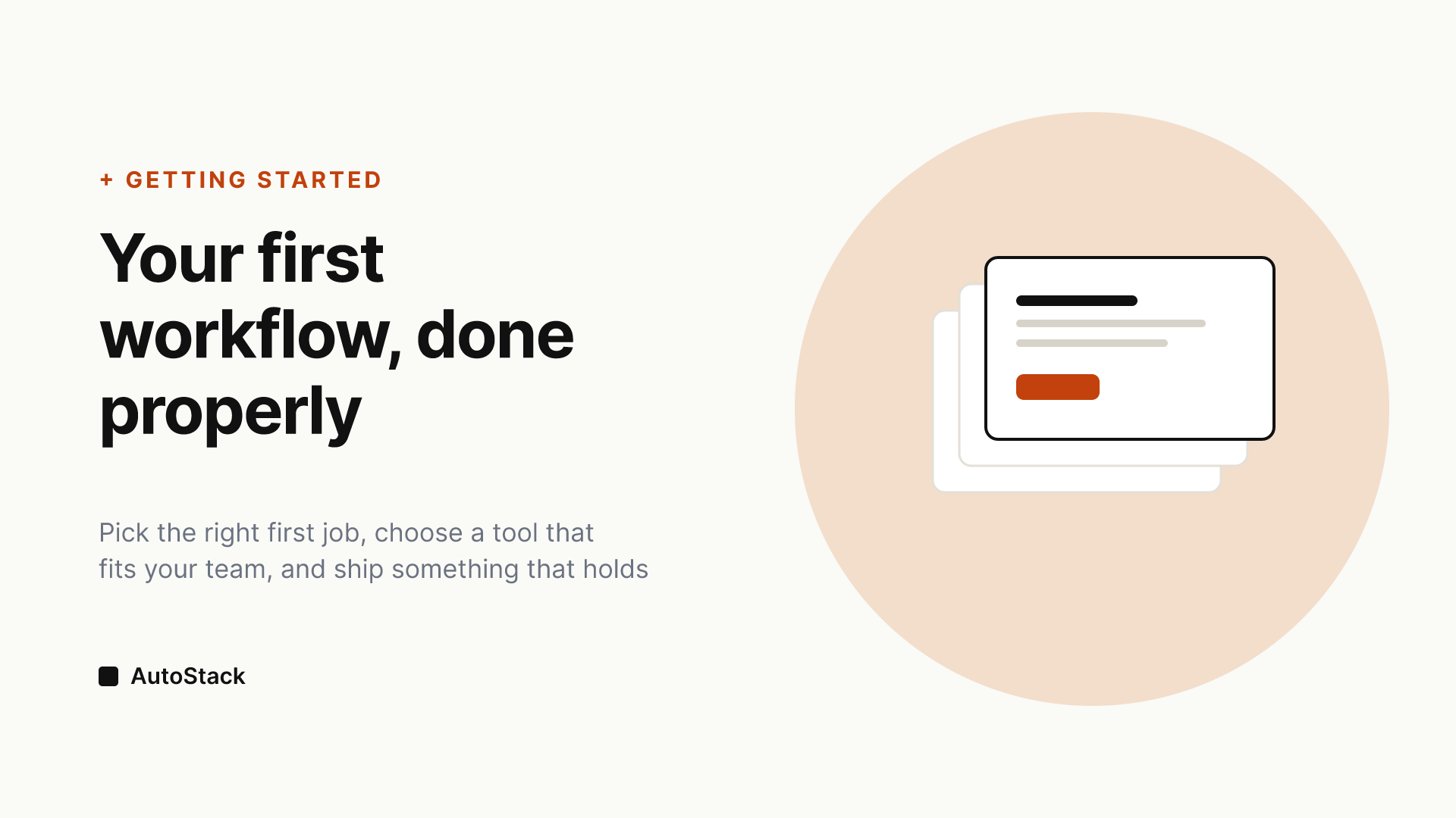 Your First Workflow Automation: A Practical Starting Plan for Non-Developers