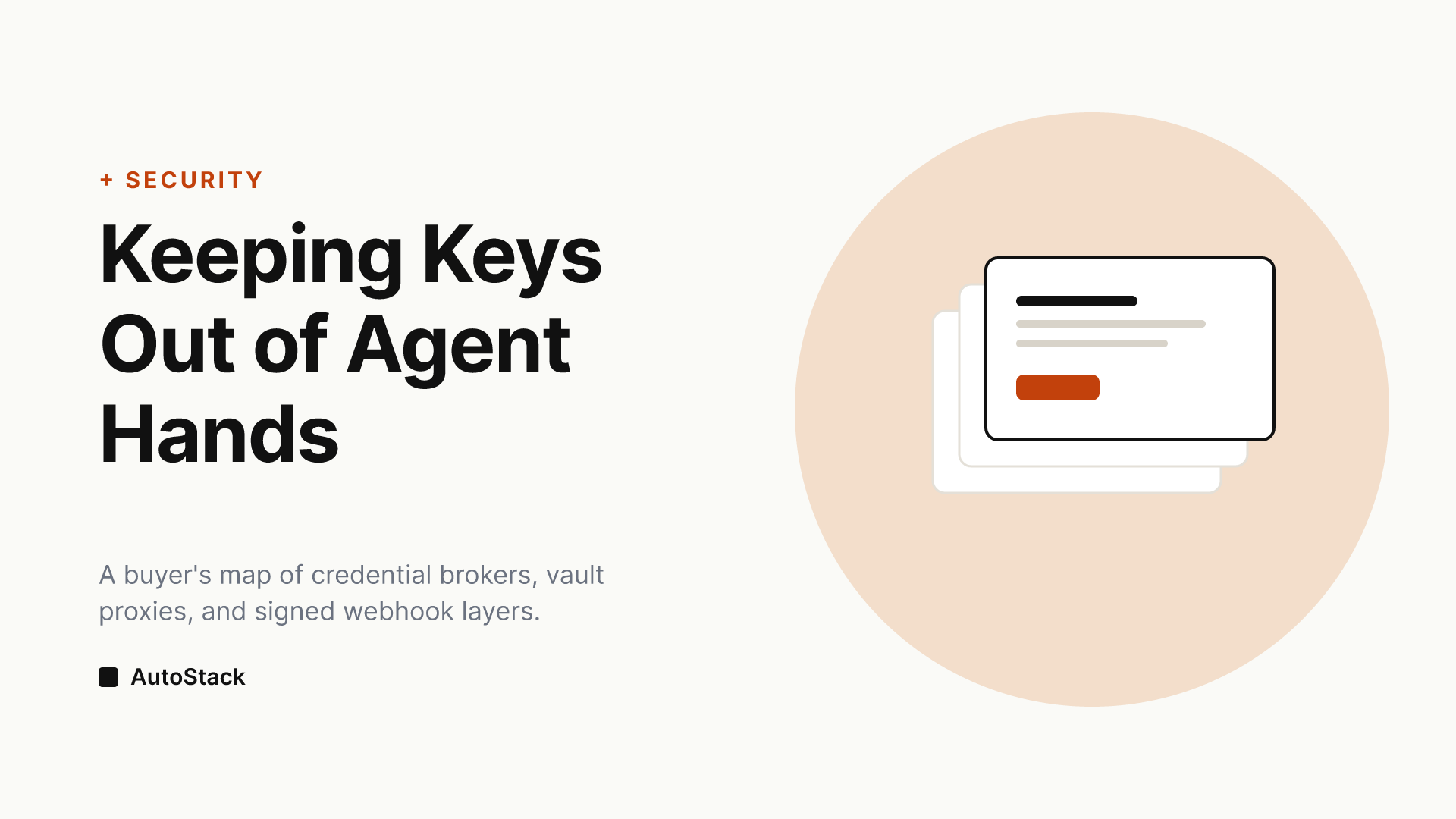 Credential Brokering for AI Agents: A Buyer-Focused Map of the New Stack