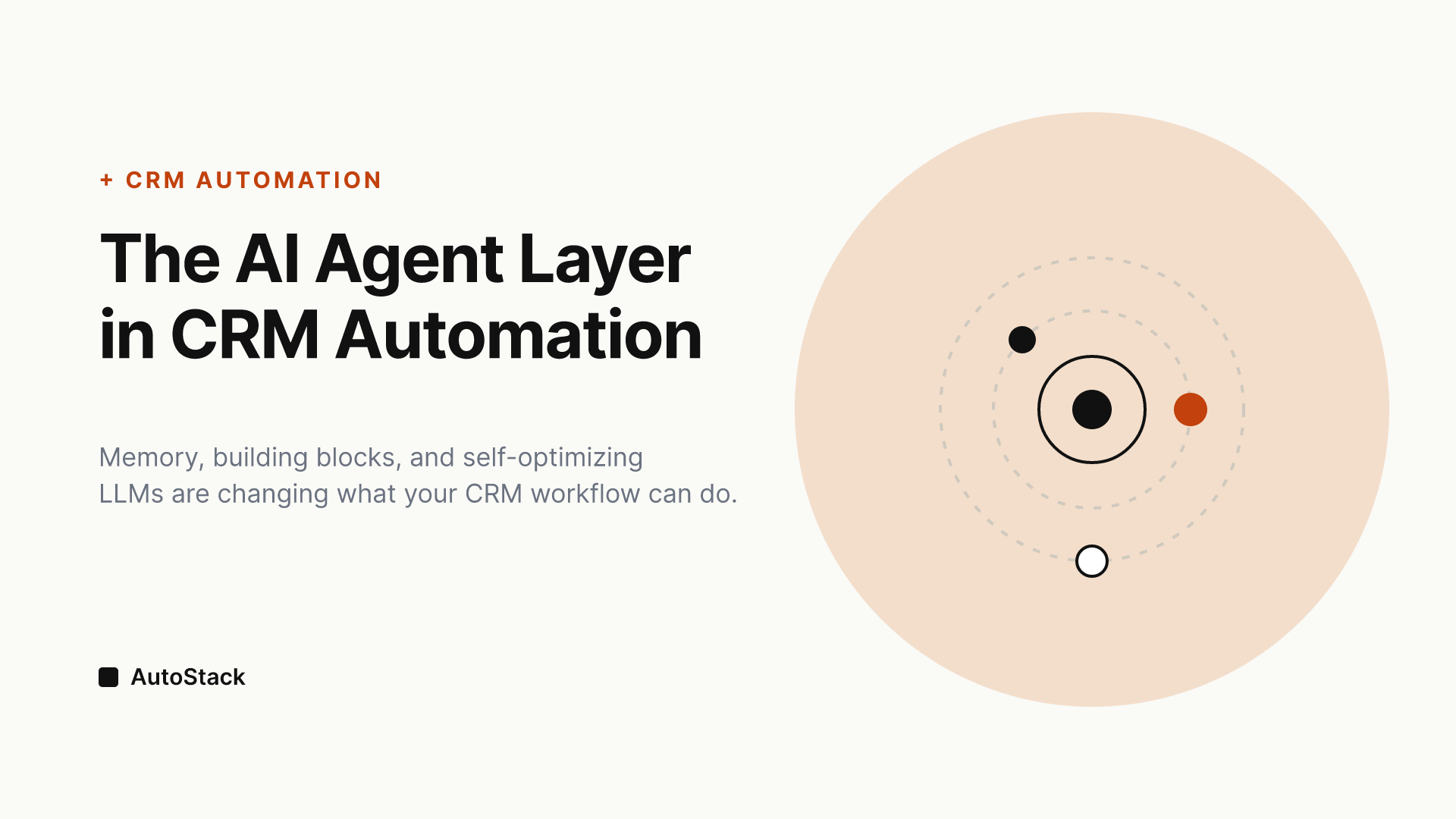 The AI Agent Layer in CRM Automation: Memory, Building, and Optimization