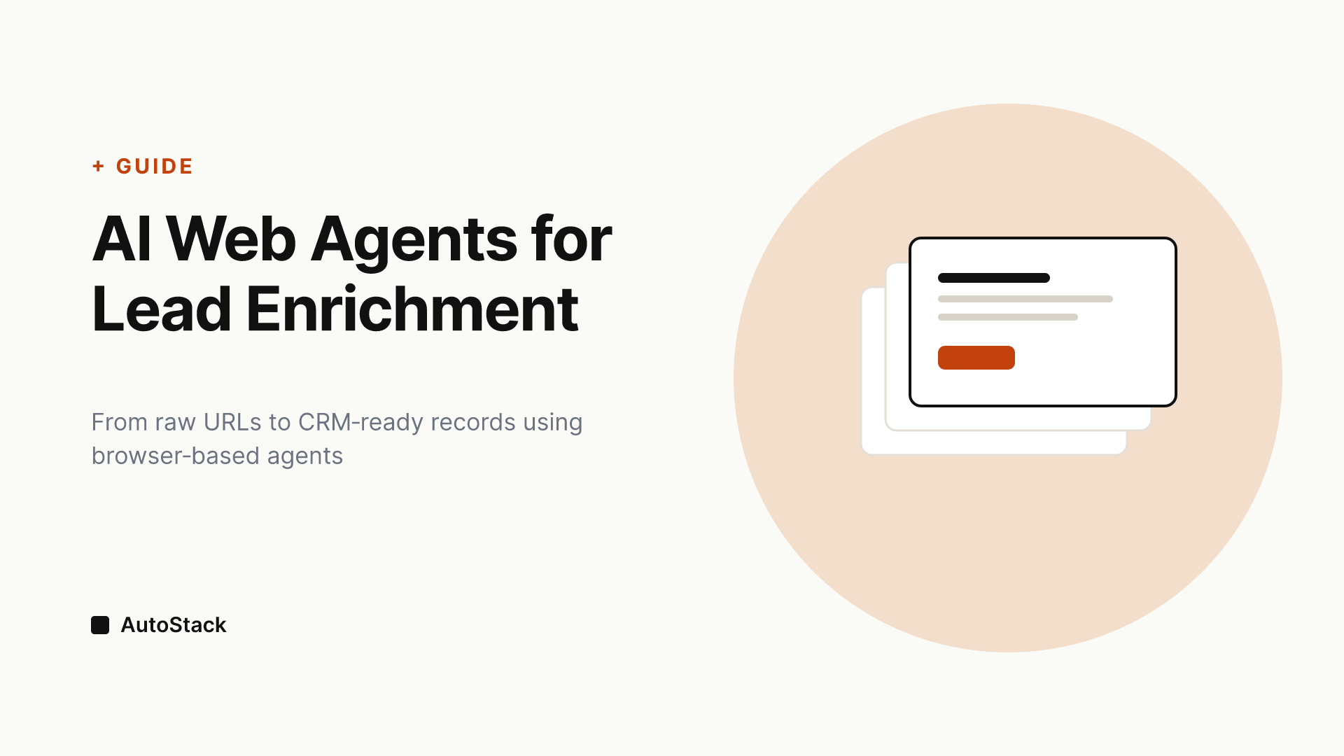 Building a Lead Enrichment Pipeline with AI Web Agents