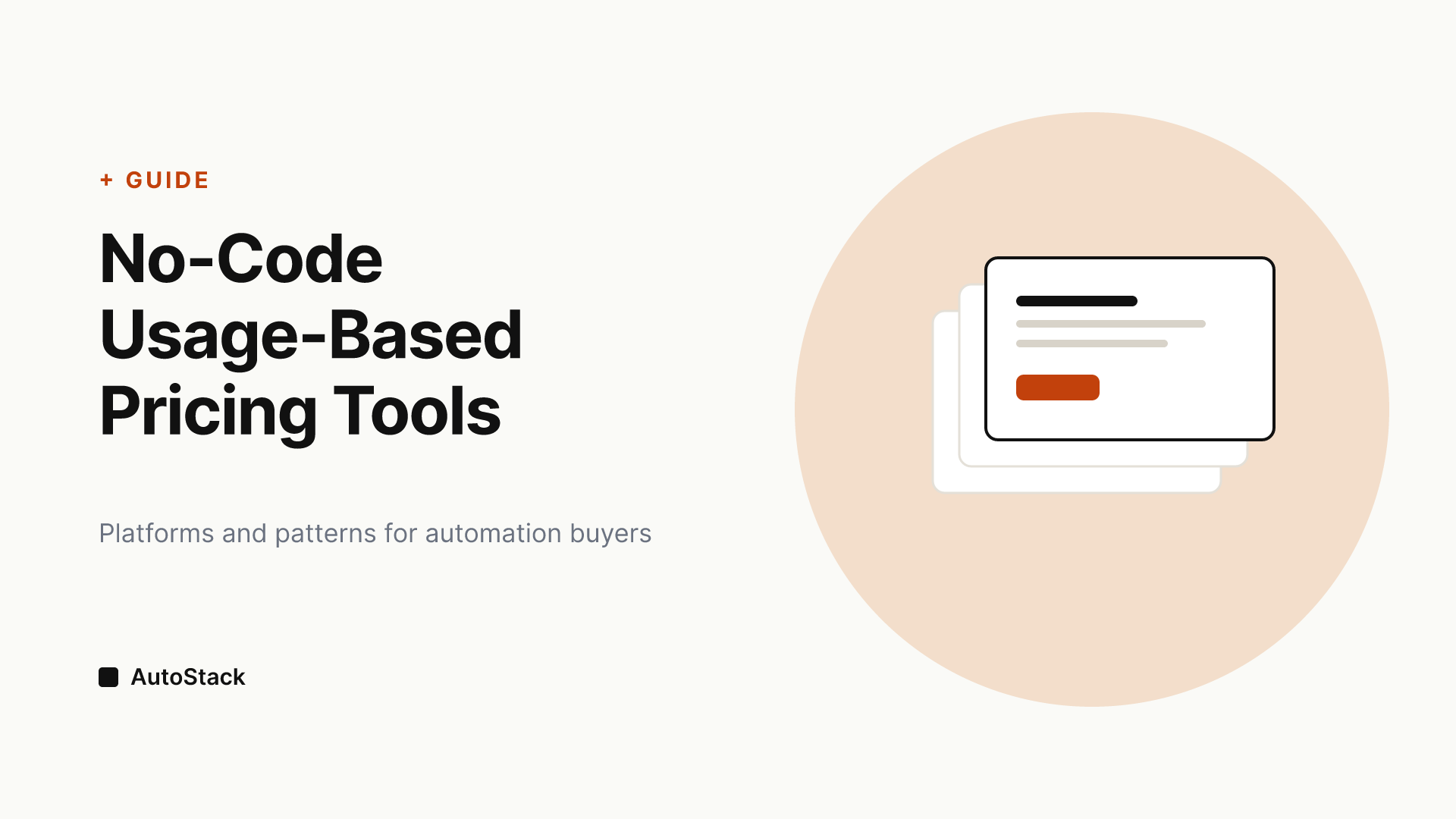 No-Code Usage-Based Pricing Tools: Platforms and Patterns for Automation Buyers