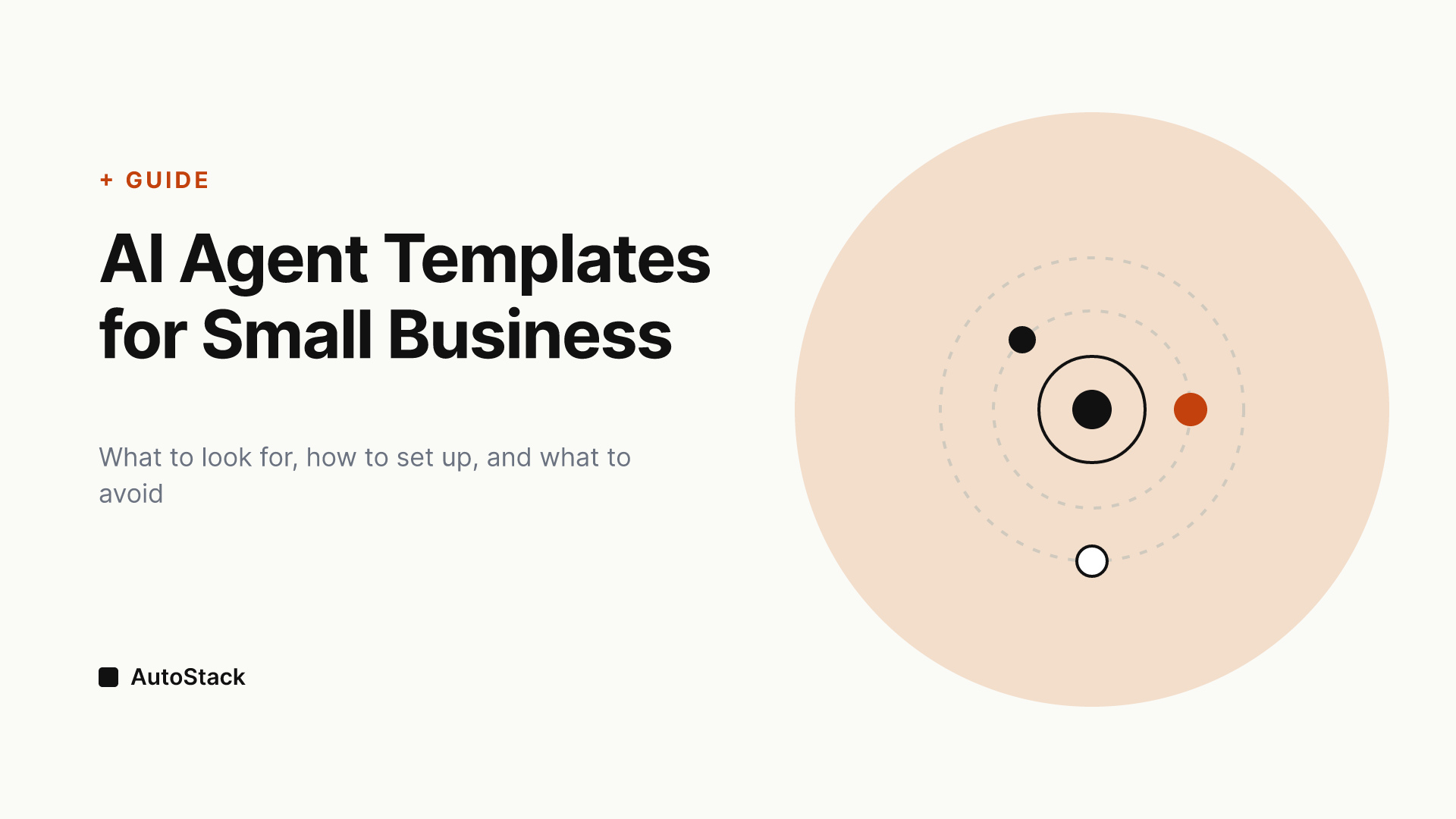 AI Agent Templates for Small Business: What They Are and How to Use Them