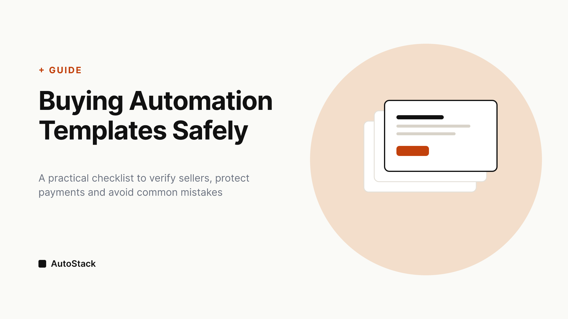How to Buy Automation Templates Safely: A Practical Checklist for Agencies