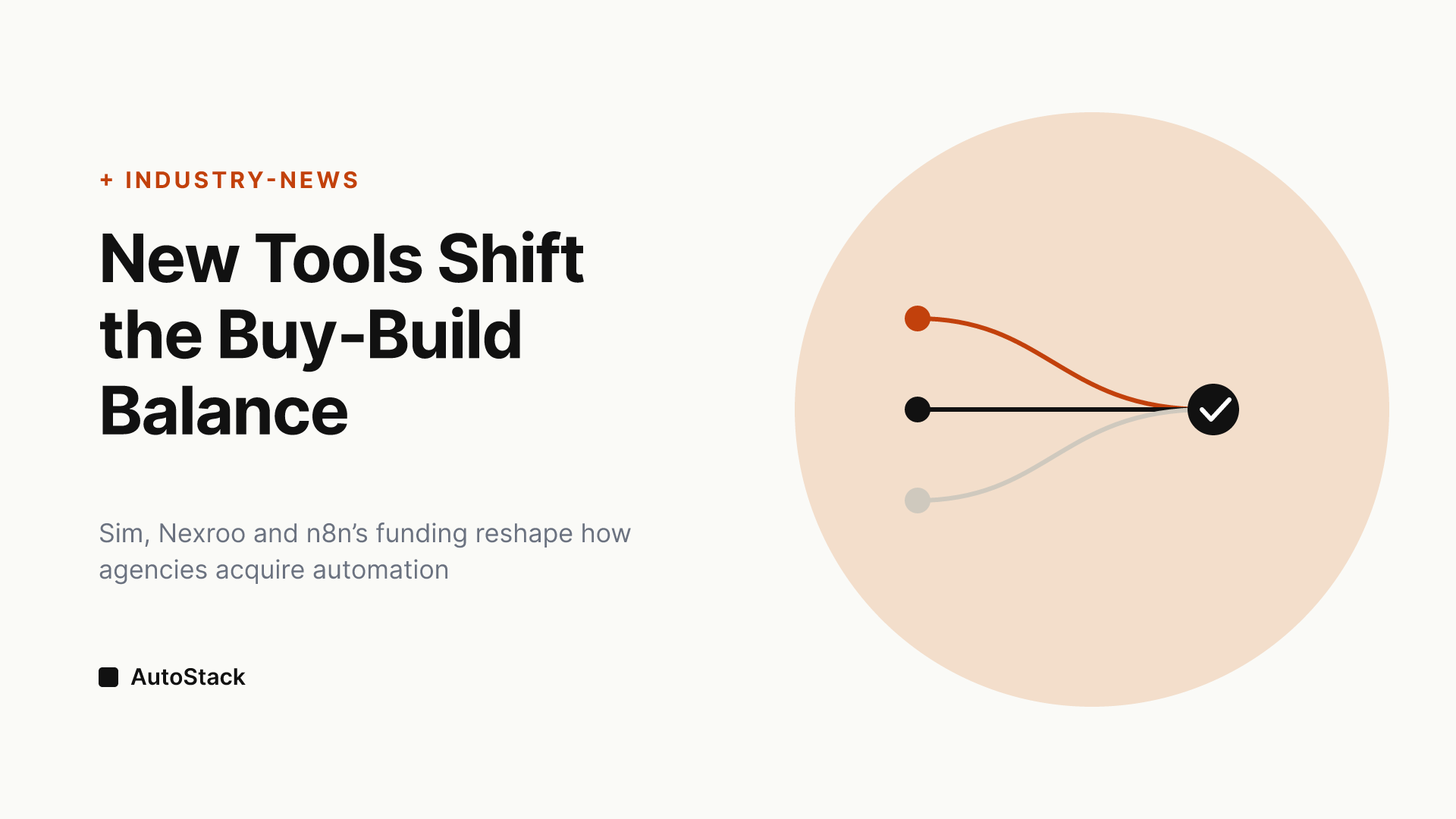 How Sim, Nexroo and n8n’s Funding Shift the Buy‑Build Calculation for Agencies