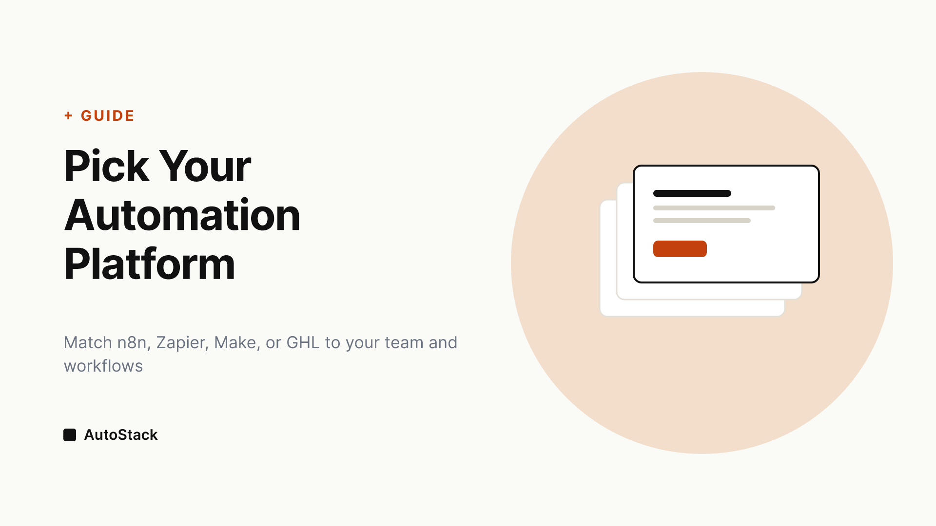 Choosing Your First Automation Platform: A Decision Framework for Agencies