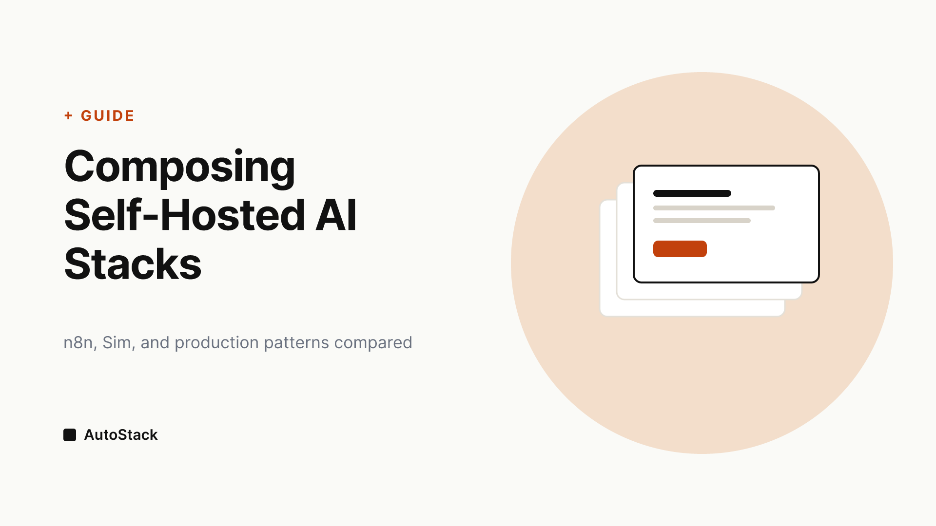 How Teams Are Composing Self-Hosted AI Workflow Stacks in 2026